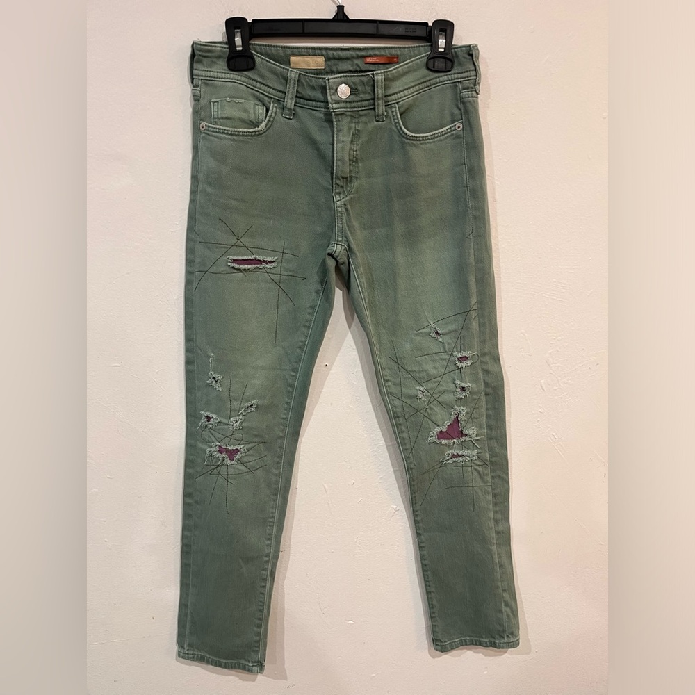 Anthropologie Pilcro Patch Jeans size 26
